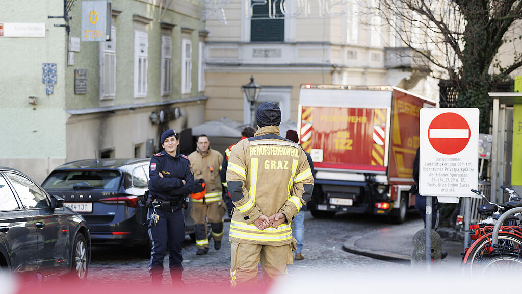 Tödlicher Brand zu Silvester in Grazer Lokal