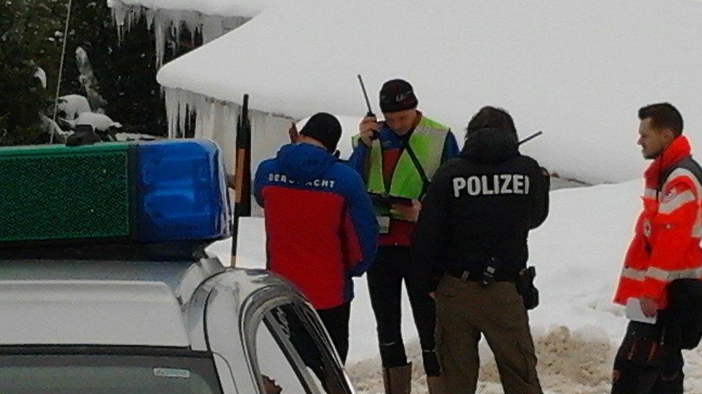 Lawinenabgang am Untersberg: Erste Bilder