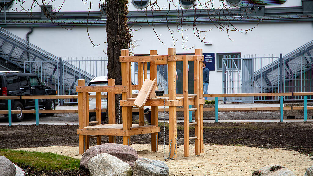 Hochseilgarten im Volksgarten