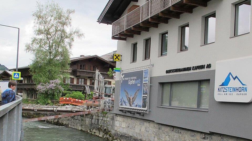 Brückenbau in Kaprun