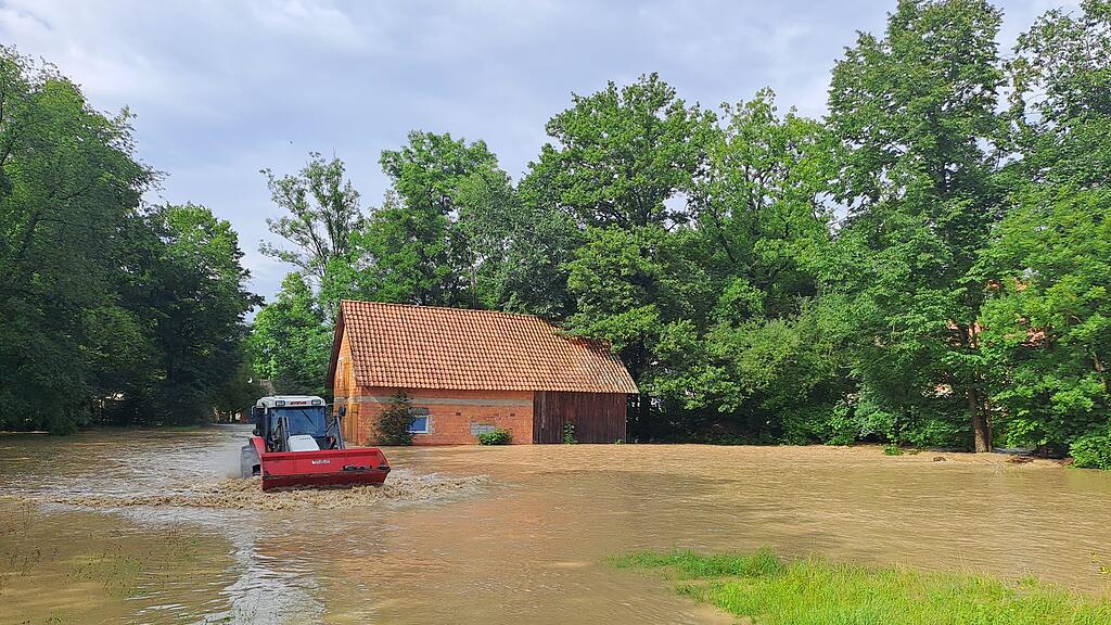 Feuerwehren nach Unwetter im Mostviertel gefordert