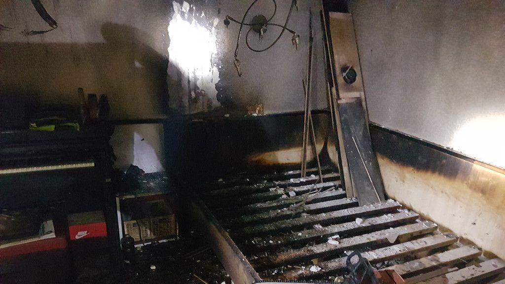 Zimmerbrand in Neukirchen