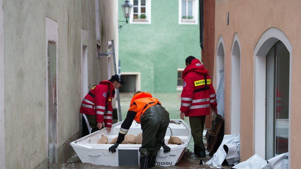 Hochwasser in Passau