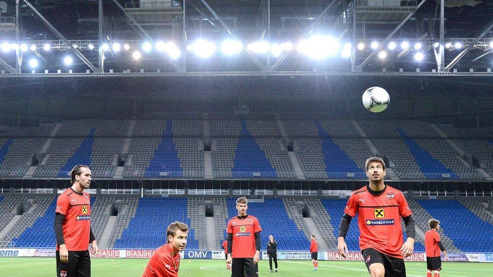 ÖFB-Team in Kasachstan gefordert: Training und Flug