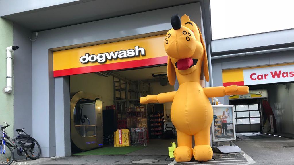Bilder der Hundewaschanlage