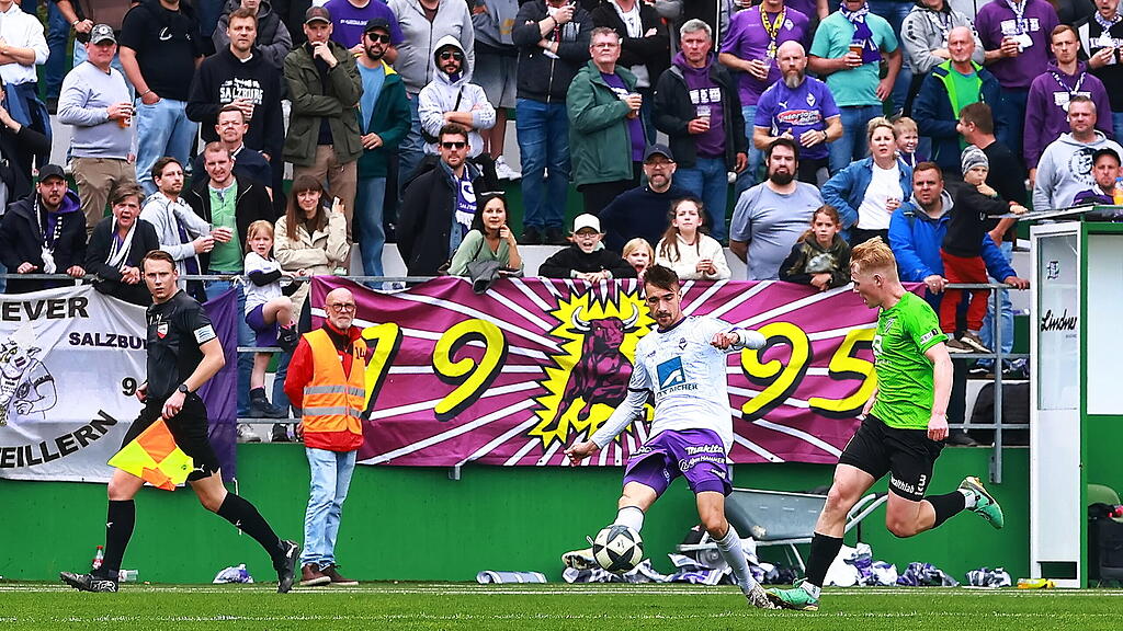 Regionalliga West: Wals-Grünau gegen Austria Salzburg