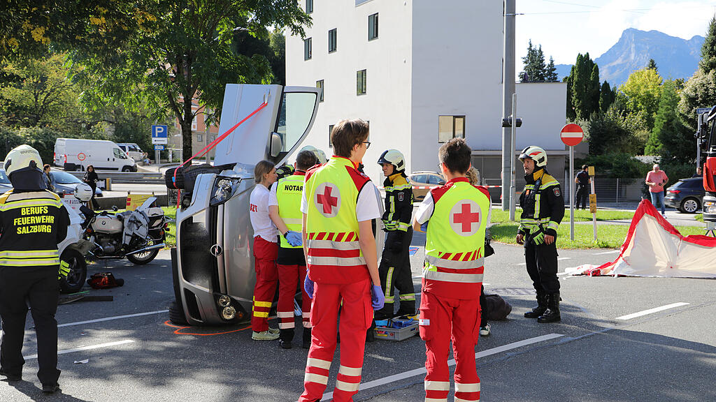 Unfall Lindhofstraße