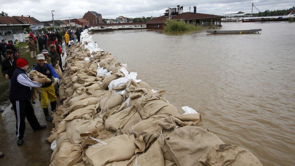 Unwetter am Balkan