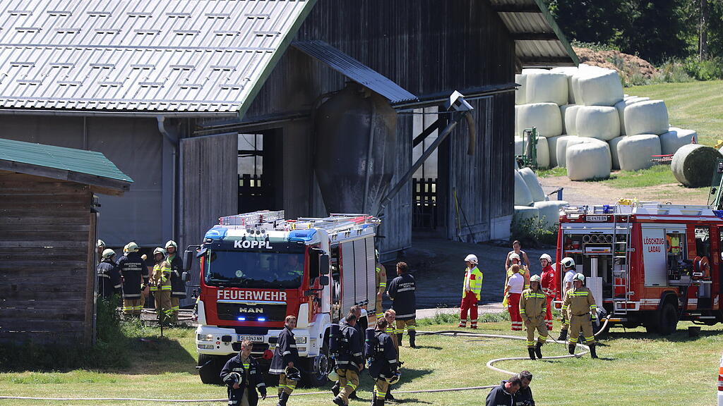 Brand in Koppl
