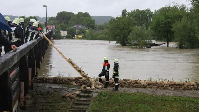 Hochwasser in Tittmoning