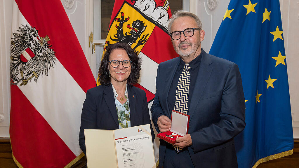 Land Salzburg zeichnet engagierte Personen aus