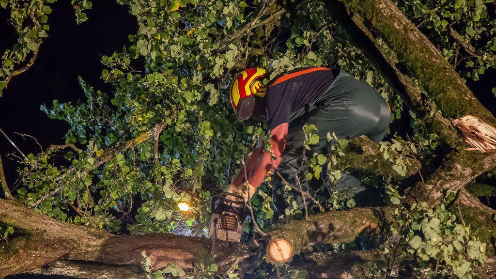 Sturm: Feuerwehren in Salzburg im Großeinsatz