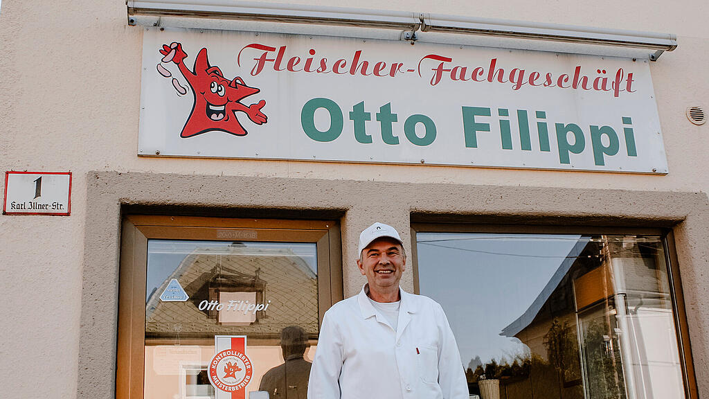 Otto Filippi, Fleischer, Metzger,