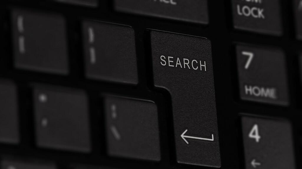 online suche, recherche, Tastatur, sb