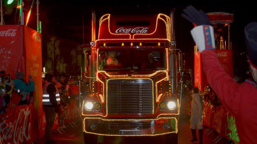 Coca Cola Truck in St. Johann