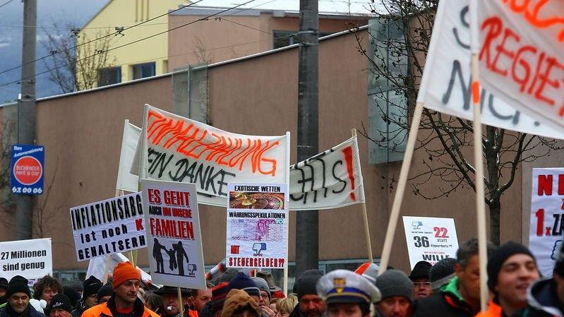 Großdemo der Beamten