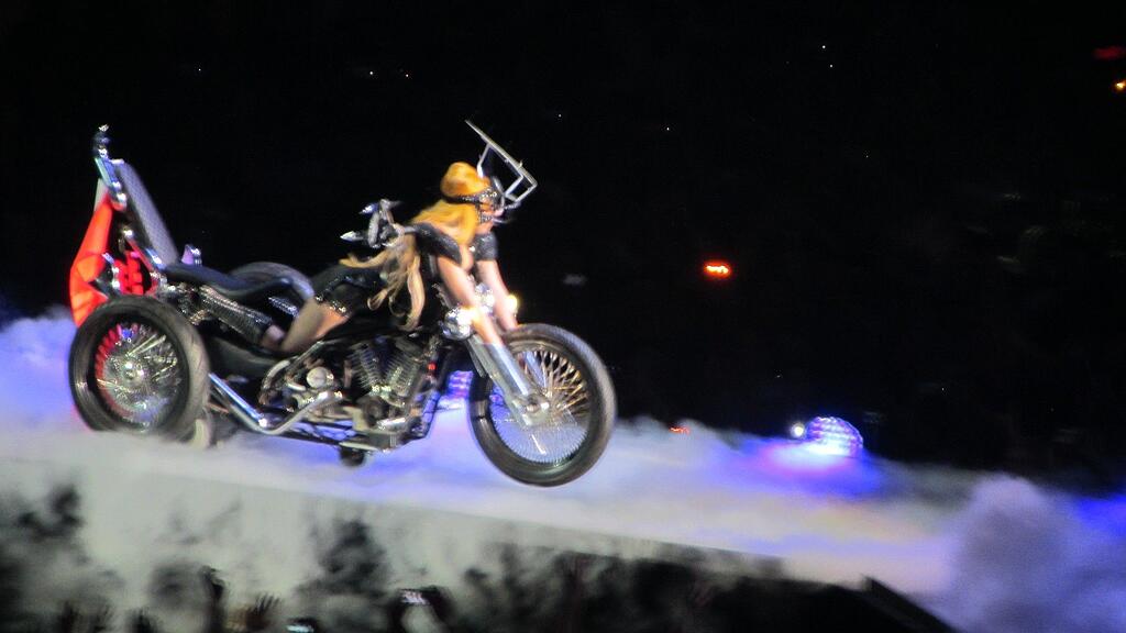 Lady Gaga spielte eine tolle SHow in der Wiener Stadthalle.