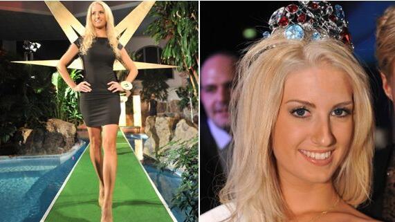 Die fesche Wienerin Sandra Steidl ist Österreichs "Miss Earth" 2012.