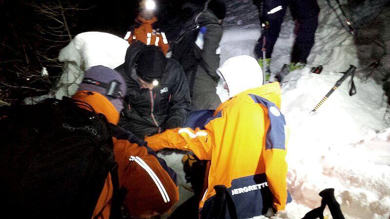 Zwei Skifahrer gerieten in Bad Gastein in Bergnot