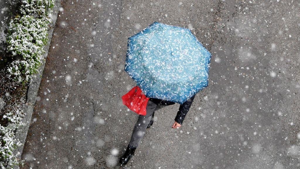 Wintereinbruch im April