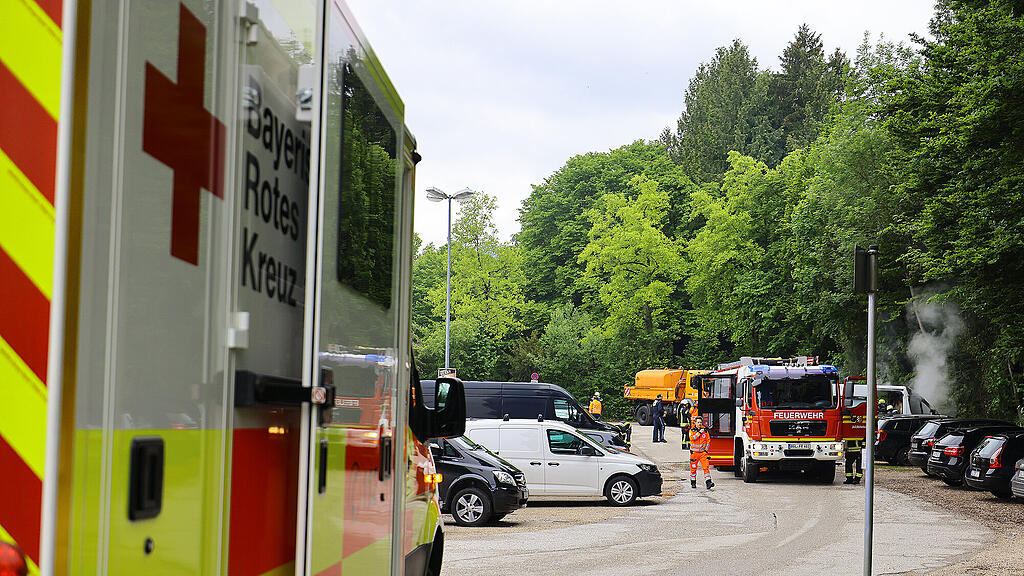 Fahrzeugbrand in Bad Reichenhall