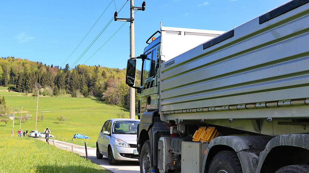 Schleichfahrt Daxlueg, 380-kv-gegner