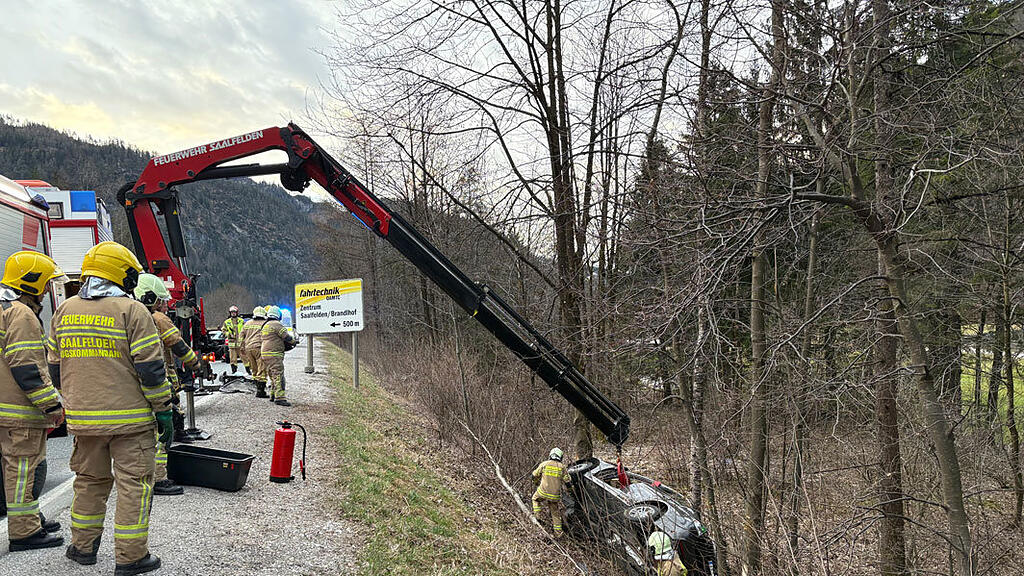 Pkw-Crash Saalfelden