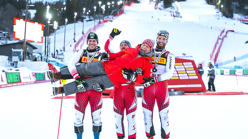 Hirscher-Jubel in Aare