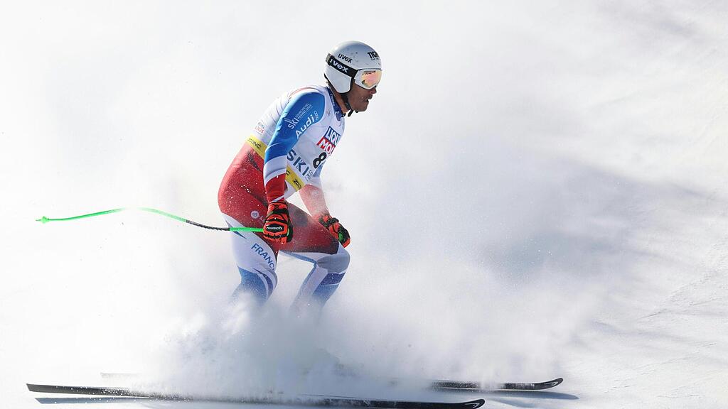 Abfahrt Ski-WM Courchevel