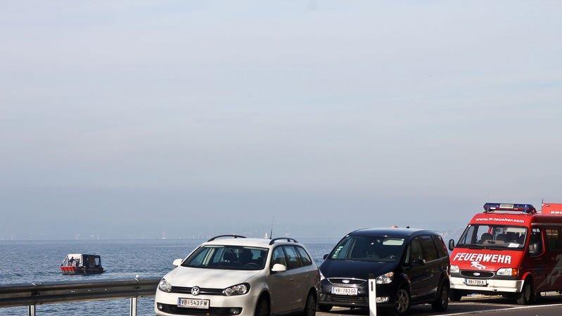 Großeinsatz am Attersee