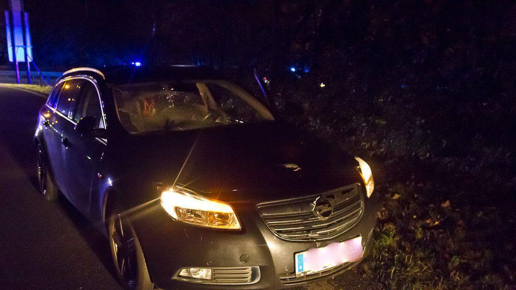 Pkw erwischte Fußgänger auf A1-Autobahnauffahrt