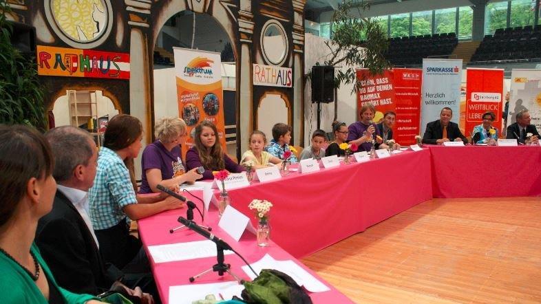 Kinderstadt Salzburg 2013: Pressekonferenz