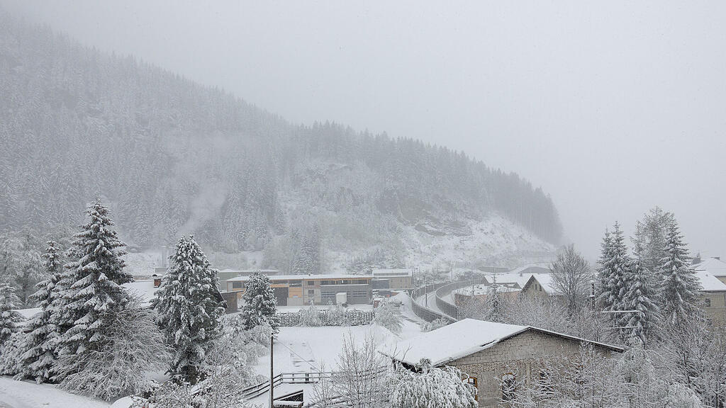 Wintereinbruch in Bad Gastein