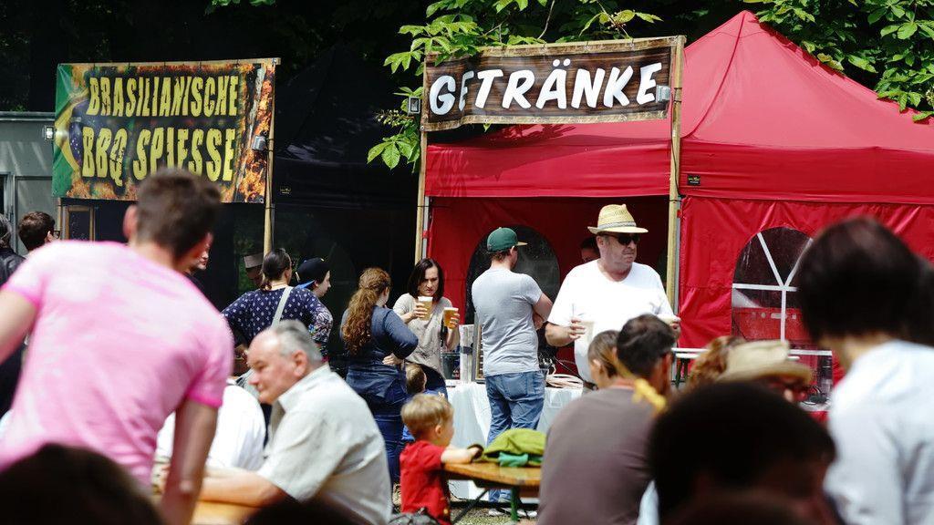 Street Food Festival im Volksgarten