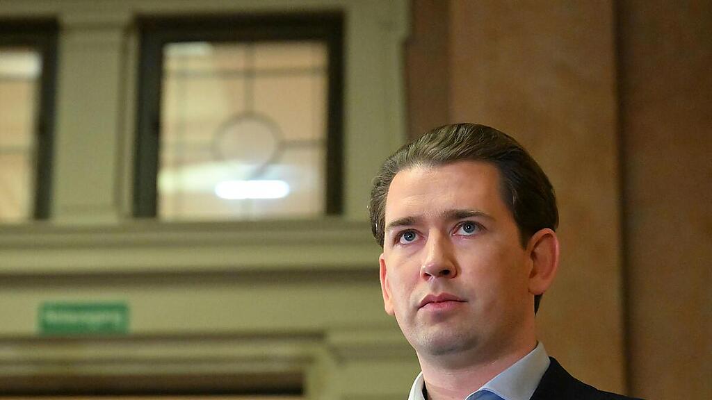 Sebastian Kurz beim Falschaussage-Prozess gegen ihn im Februar