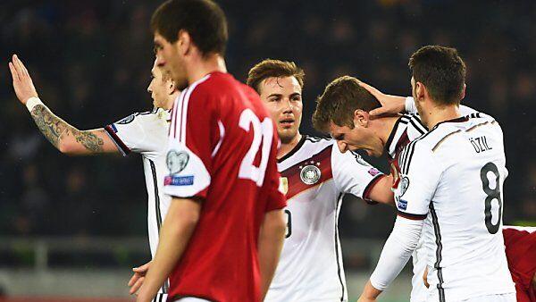 Thomas Müller erzielte das vorentscheidende 2:0