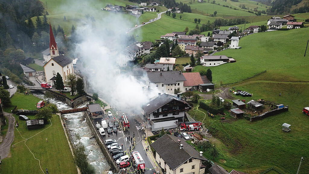 Tirol, Explosion, Supermarkt