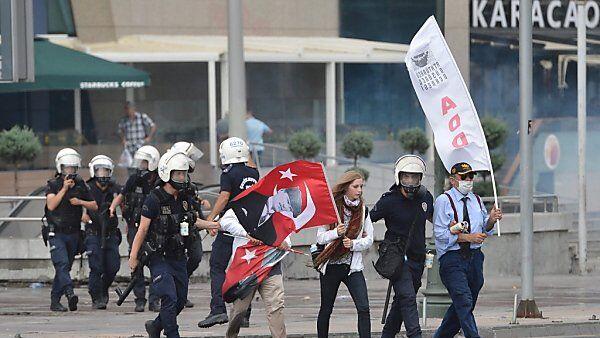 Proteste in Ankara dauern an