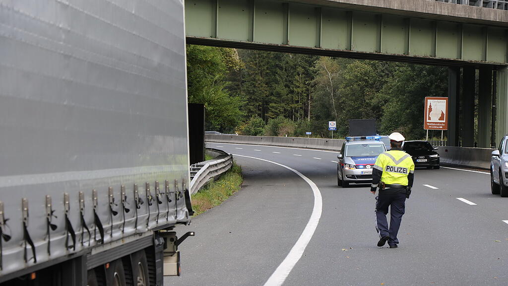 Lkw, Stau, Walserberg, A1