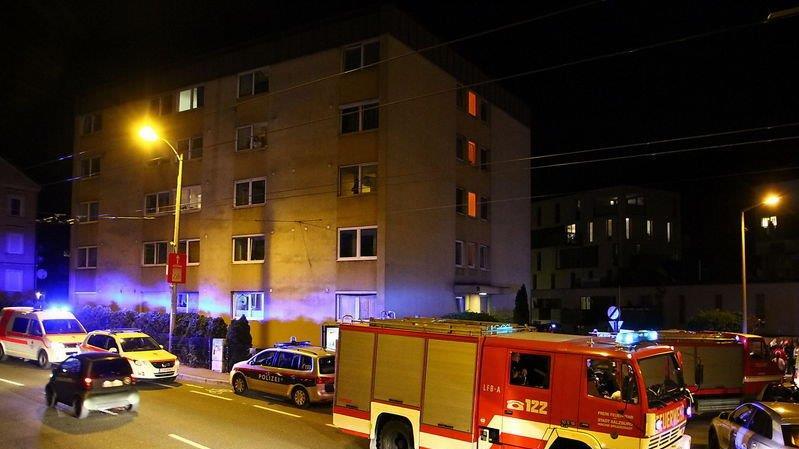 Verletzte bei Kellerbrand