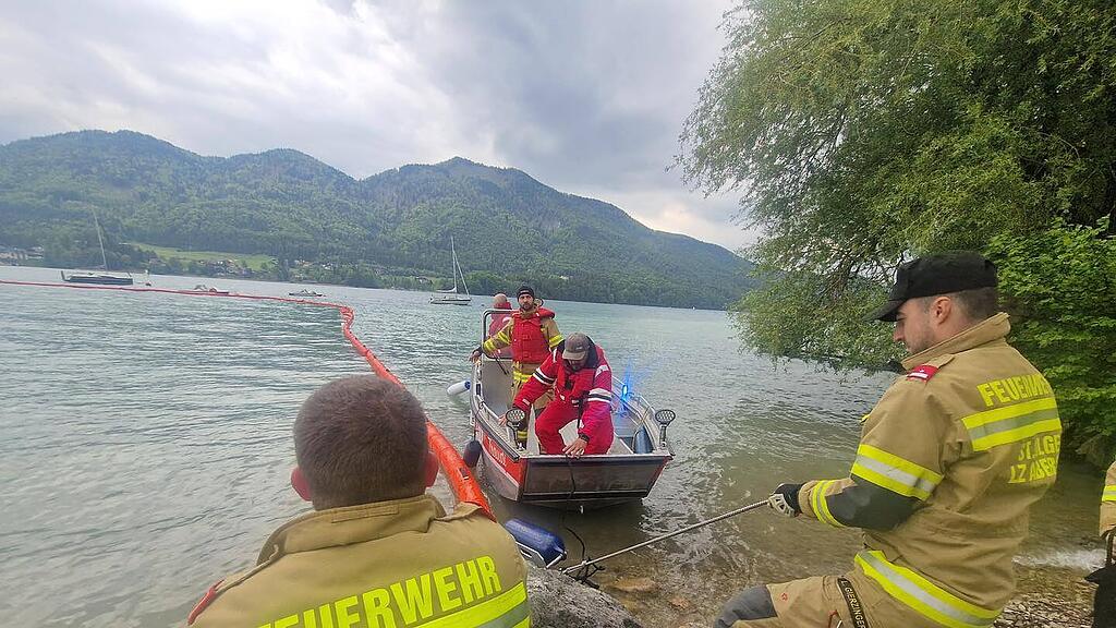 Öleinsatz Fuschlsee