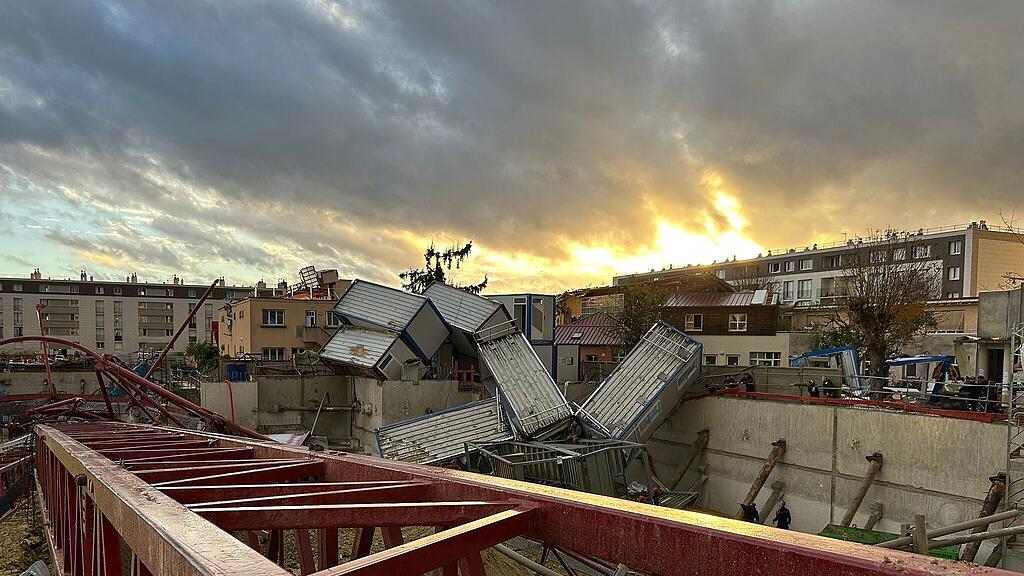Tornado nahe Paris reißt Bauarbeiter in den Tod