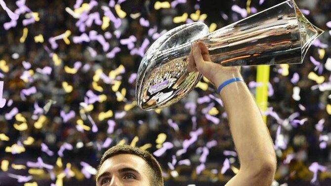 Baltimore Ravens siegten beim Super Bowl am 03.02.13