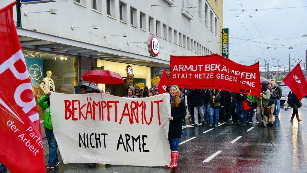 Protestmarsch in Salzburg II