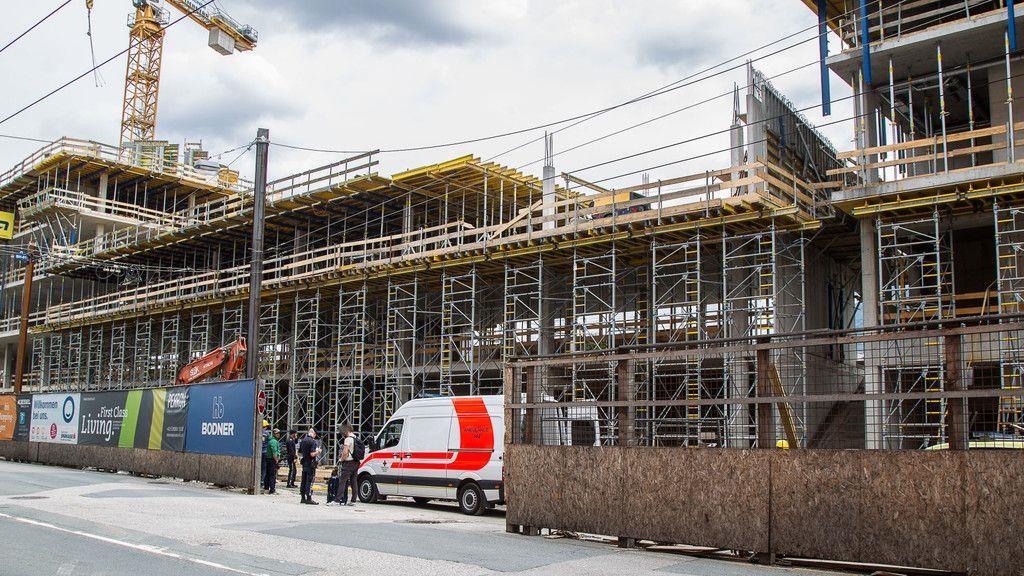 Tödlicher Absturz auf Baustelle in Salzburg