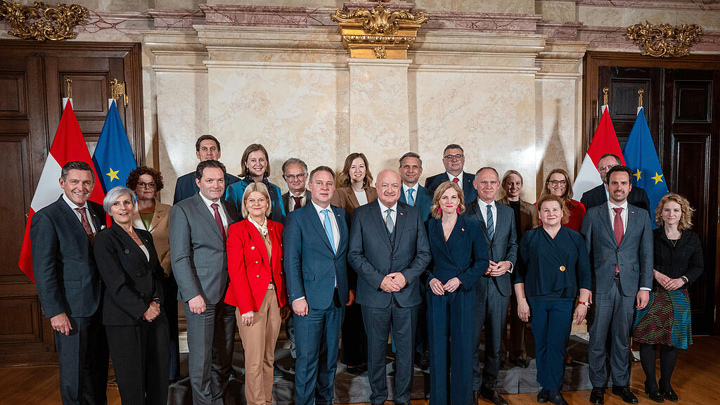 Regierungsklausur, Gruppenfoto