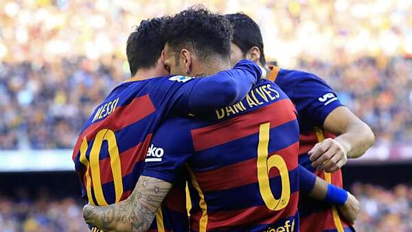 Barcelona bleibt Tabellenführer in Spanien
