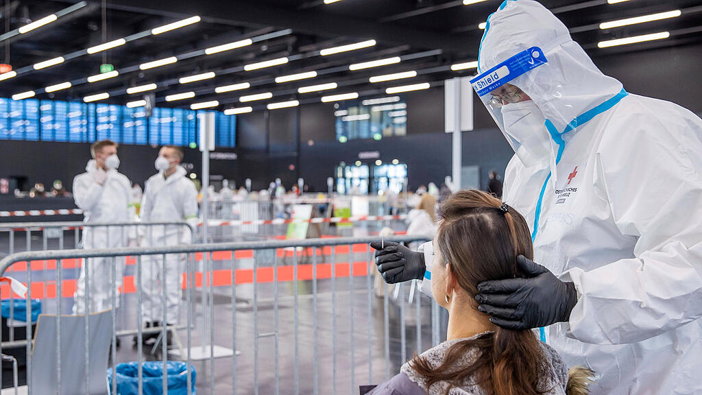 Massentests im Salzburger Messezentrum