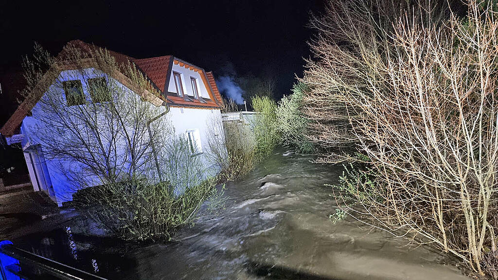 Starkregen: Feuerwehreinsätze in NÖ