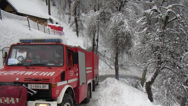Salzburger in Slowenien im Einsatz